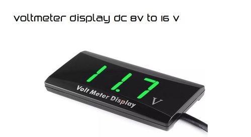 Voltmeter Display DC 8-16V